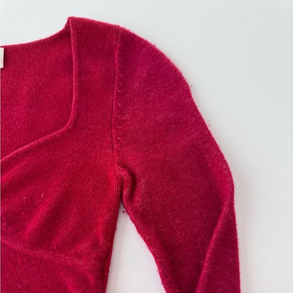 Aritzia Wilfred Greer Sweater in Red - Picture 5 of 6